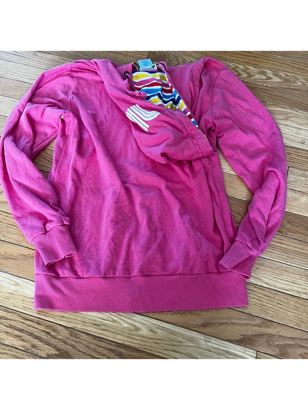 Disney Parks Authentic Original Pink Mickey Mouse Zip-Up Hoodie - Picture 7 of 7